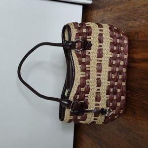 Brighton Bette Woven Straw Bag